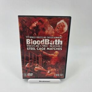 WWE BloodBath Wrestling's Most Incredible Steel Cage Matches 2-Disc DVD 2003